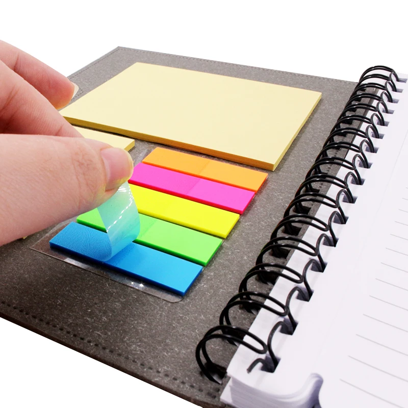 Custom Double Metal Spiral Eco Friendly Book Coil Notebook With Paper