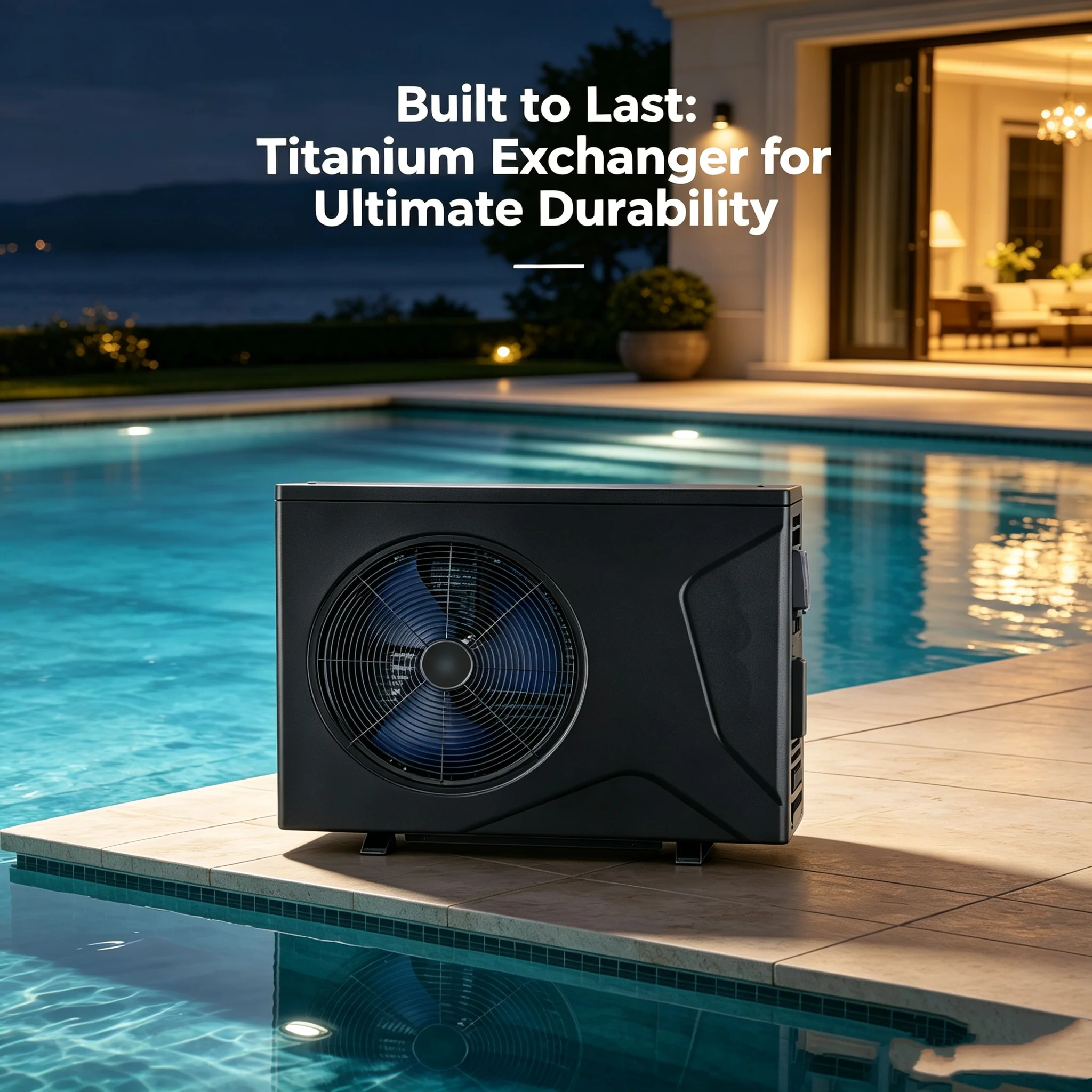 Source Pool Heat Pump, 30kW, 10 kW, Electric - detail 14