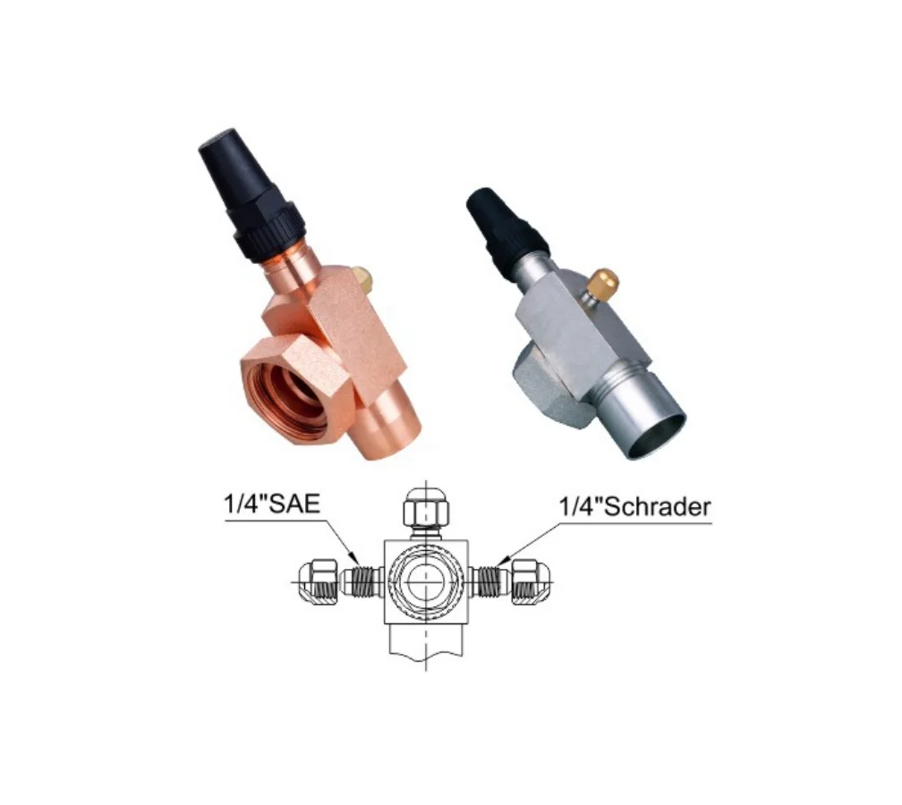 Chiller Spare Parts: Soldering Angle Rotalock Valve for Air Conditioner ...