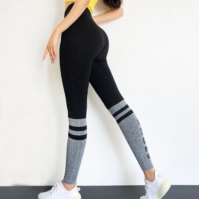 High Waisted Leggings Stretch Women Yoga Pants Tummy Control Running Tights  Seamless Leggings For Women - Buy Seamless Running Tights Women,Seamless  Gym Leggings Women High Waist,Seamless Gym Leggings Product on Alibaba.com
