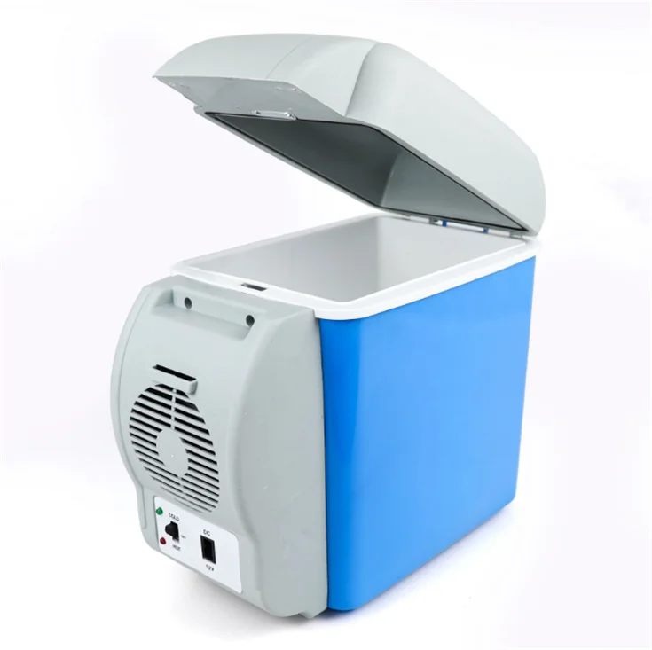 12v Mini Car Refrigerator Portable Electric Travel Fridge 7.5liter Car Heating And Cooling Box
