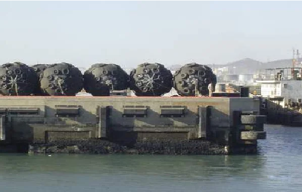 High Strength ISO Standard Inflatable Rubber Fenders Wear Resistant Marine Airbag Fenders Essential Dock Use