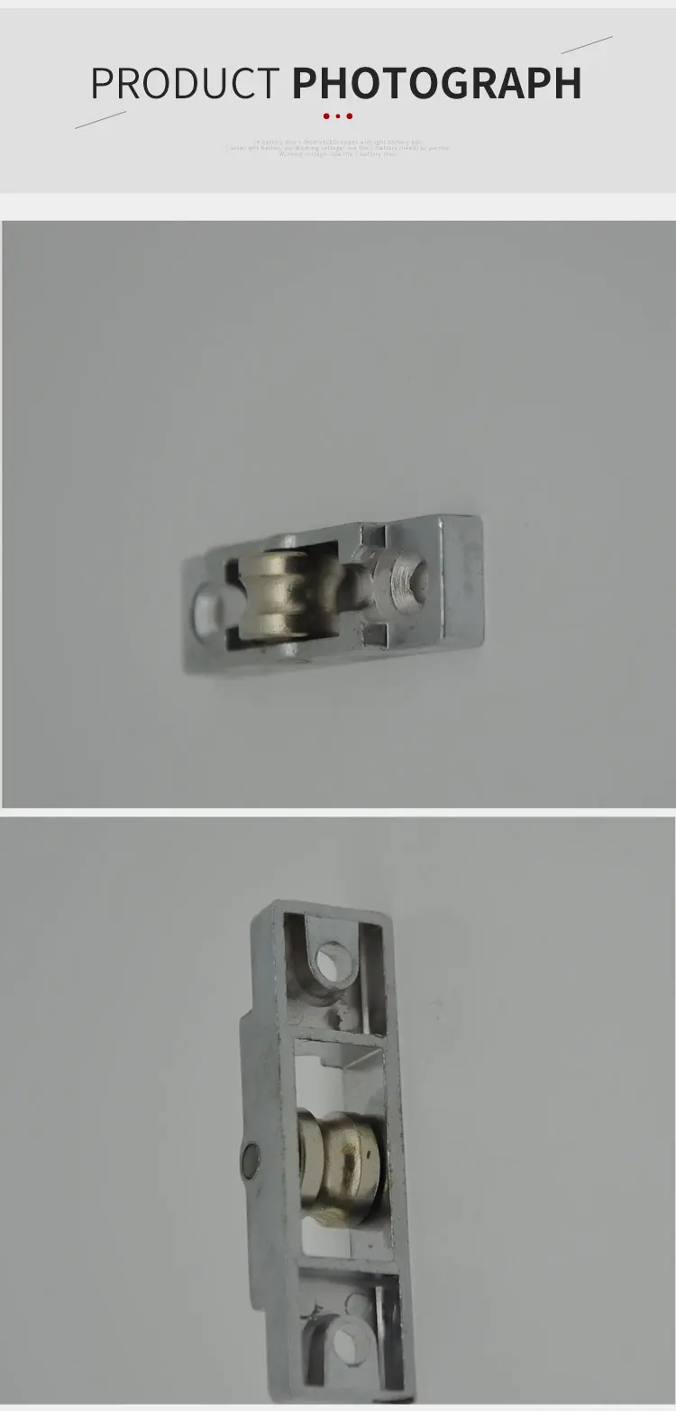 High Quality Upvc Window bearing Accessories Wheels Steel Rollers Slide