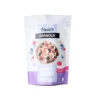 Aluminum foil health granola mixed berry packaging bag stand up zip pouch