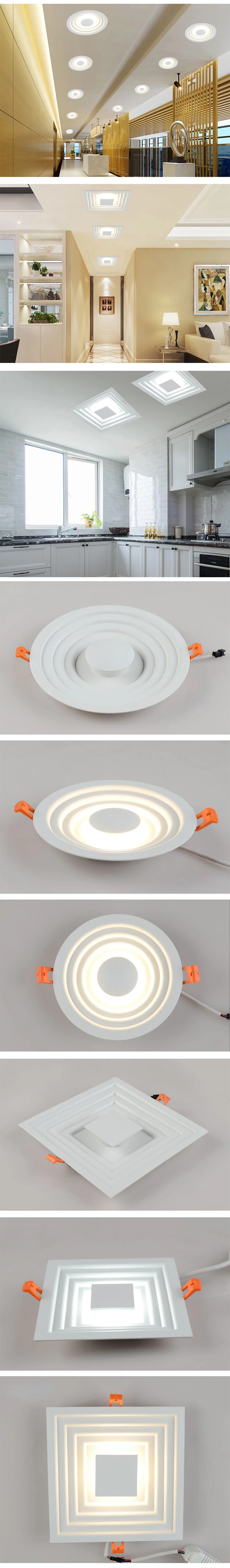 High quality COB LED Downlights Dimmable 5W 7W 9W 15W Surface Mounted LED Spotlight 360 Degree Rotation LED Downlight