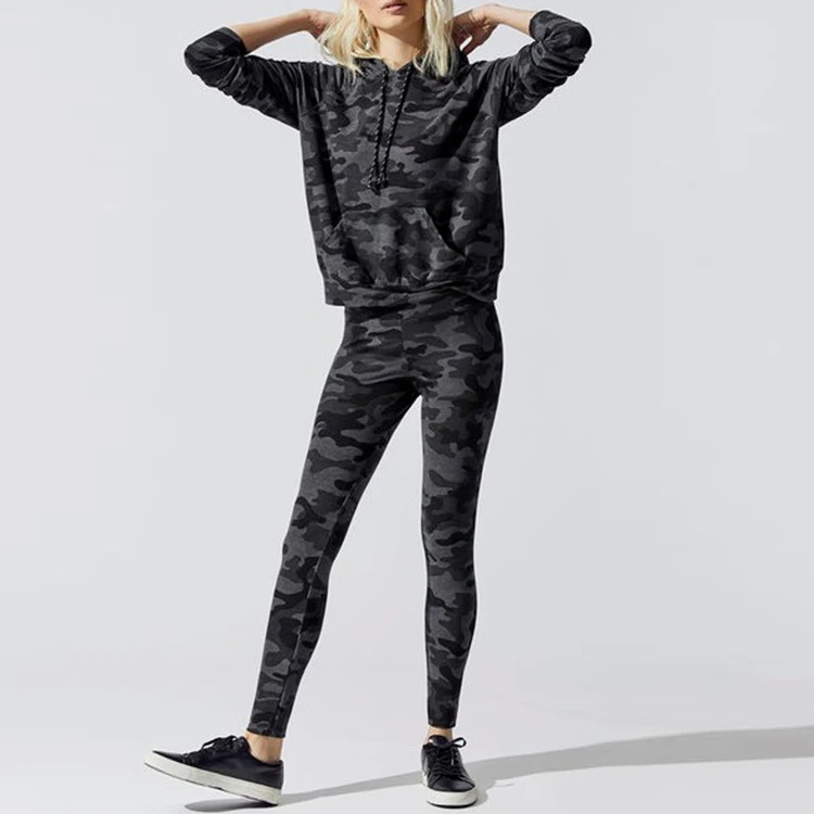 camo sweatsuit womens