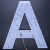 LED Capital letter RGB alphabet letter SMD 5050 RGB module DC12V IP44 for advertising lighting Numbers sign letters led module