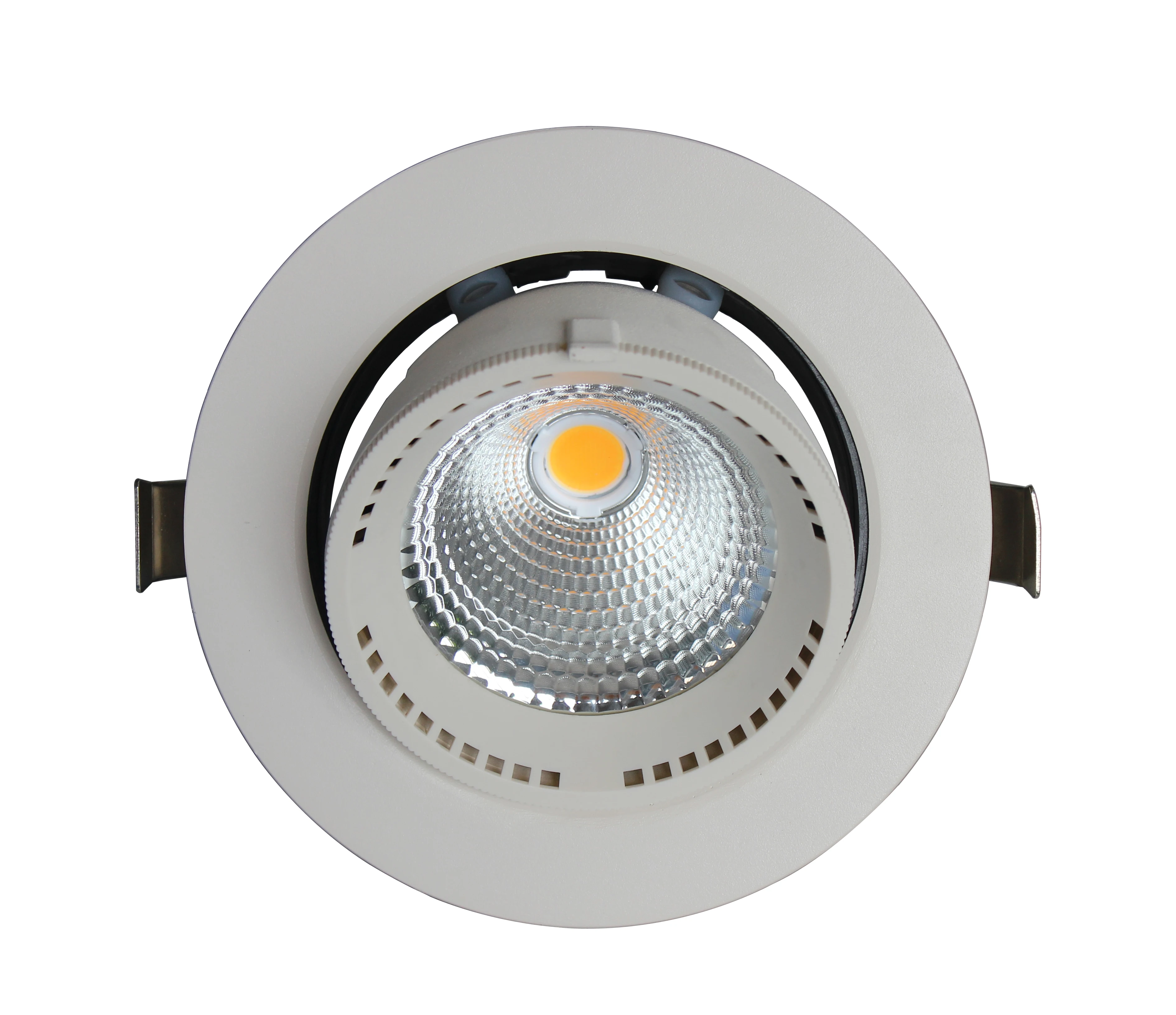 Spotlight led COB chip high quality spot light adjustable angle 360 recessed clothes store high power market light