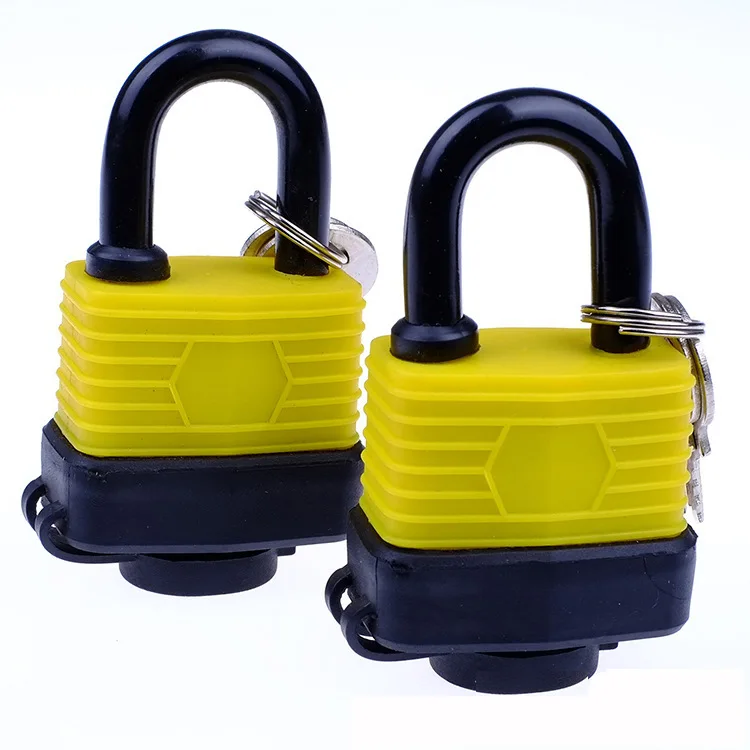 Master Lock Industrial Safety Plastic Rubber Covered Lock Laminated