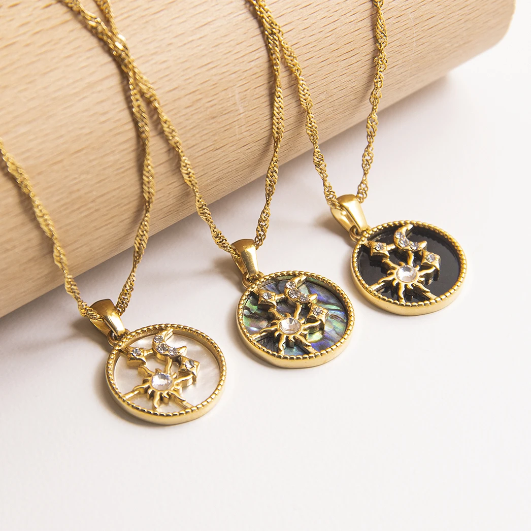 Powell Fashion Jewelry Wholesale Waterproof Seashell Stainless Steel