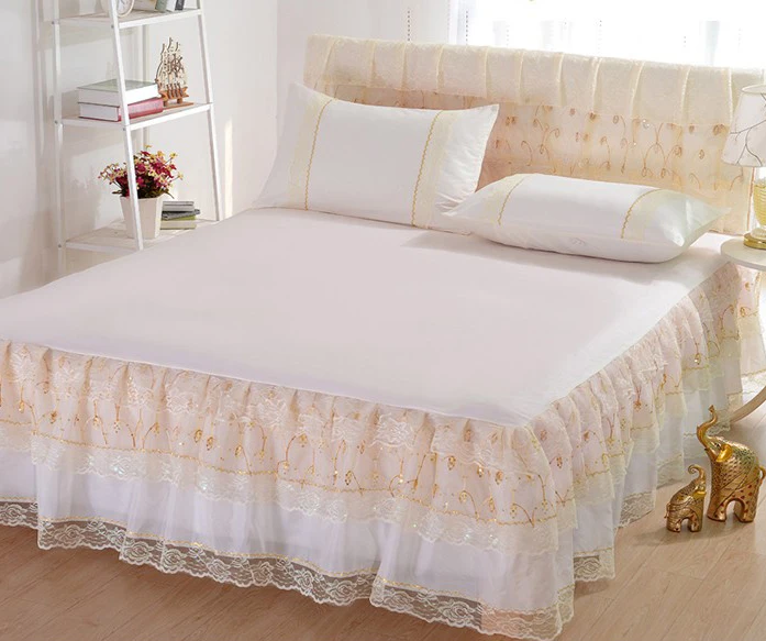 lace bedspread au