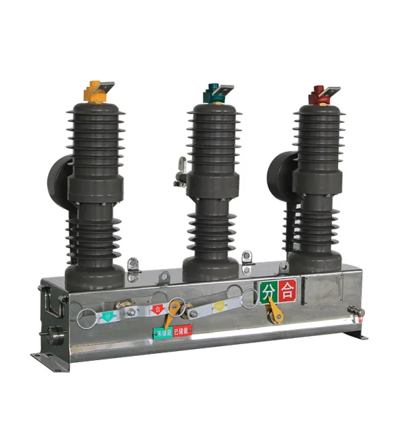 15.5kv / 27kv / 38kv Solid Insulated Vacuum Recloser / Circuit Breaker ...