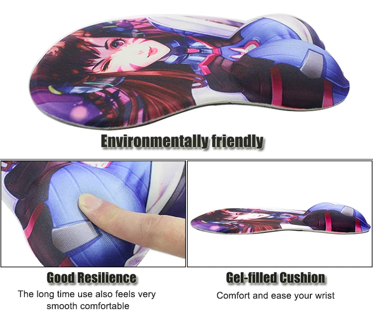 Custom Boom Gel Mousepad 3d Ass Custom Oppai Mouse Pad Anime Girl Mouse Pad With Wrist Rest 5242