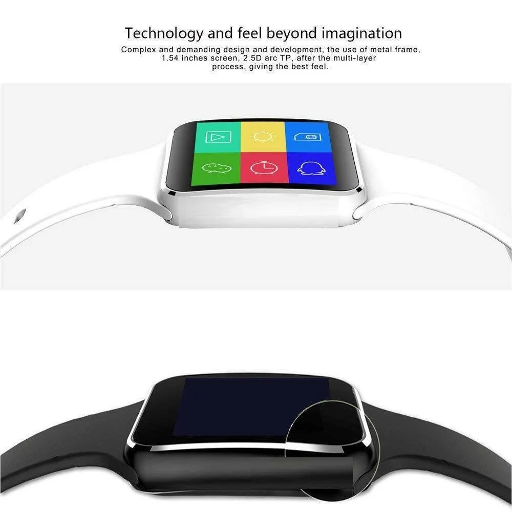 2020 Hot Selling Smart Watch X6 Smartwatch with Camera Wireless Smartwatch Support Android and for Iphones
