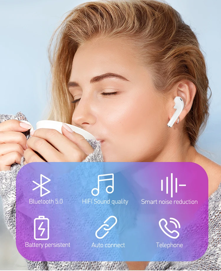 Wireless Microphone Bluetooths Earphone Headsets Bluetooths I30 Earphone - ANKUX.COM
