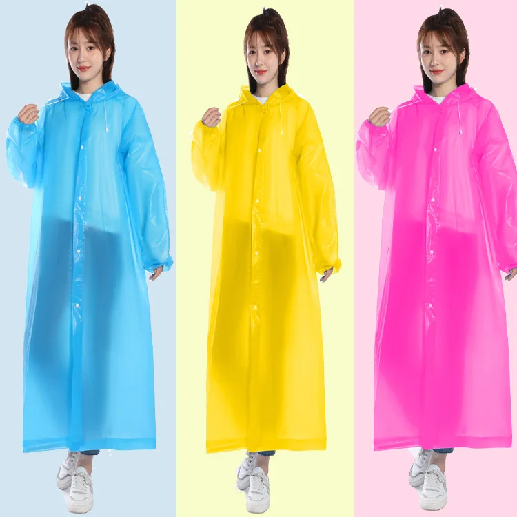 Rainfreem Raincoat Waterproof Eva Peva Pvc Rainwear Print Logo Non ...