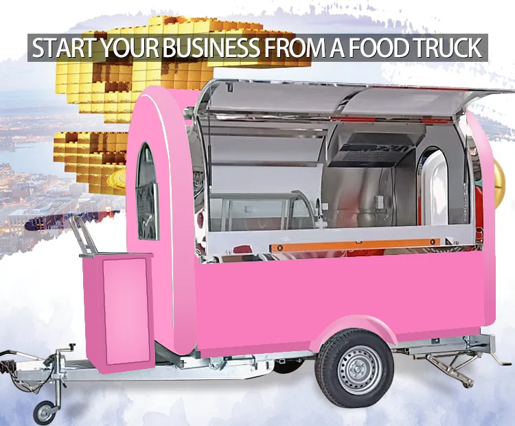 food truck trailer icecream