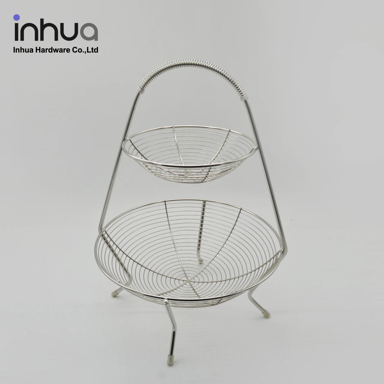 Venta al por mayor 304 cestas de acero inoxidable de almacenamiento