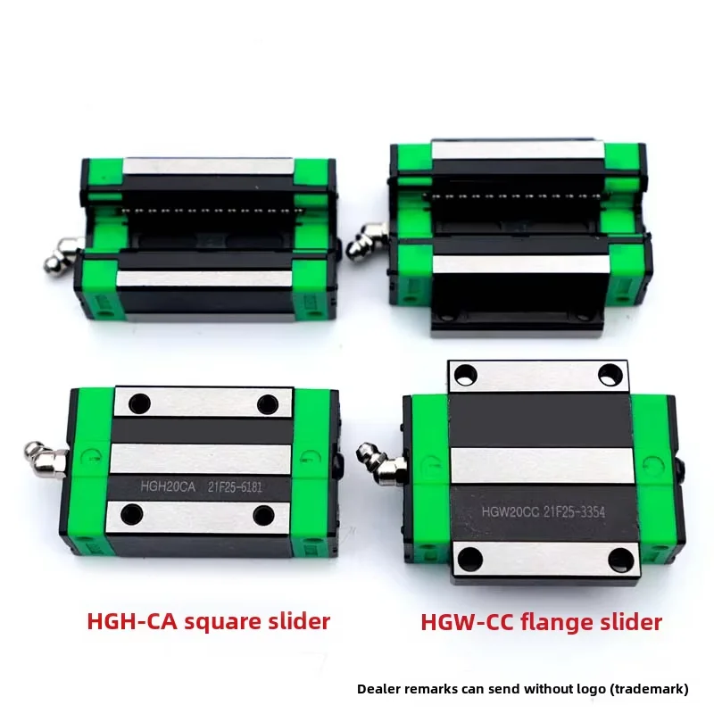 product hgr20 linear guide rail bearing steel square flange 25mm-10