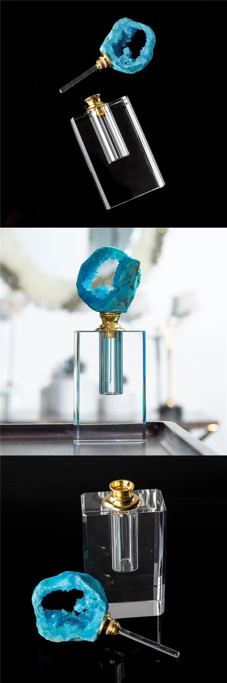 Crystal Oil Oud Bottle