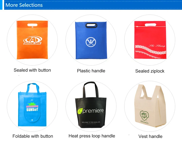 Customized Shopping Bag Handle Non Woven Bag D Cut Buy Costumized