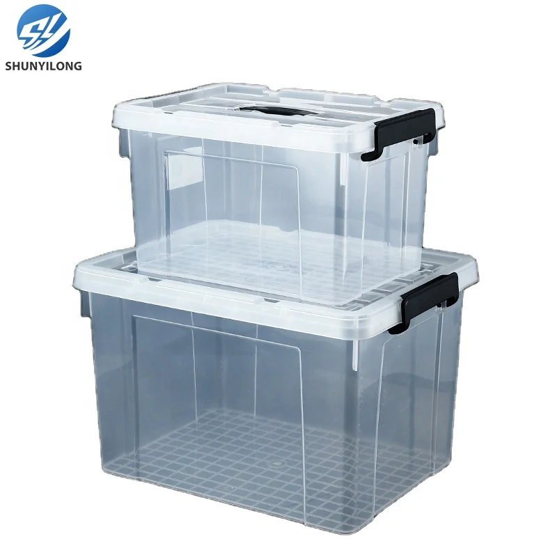 Good Quality Stackable Pp Plastic Storage Boxes For Sundries Household