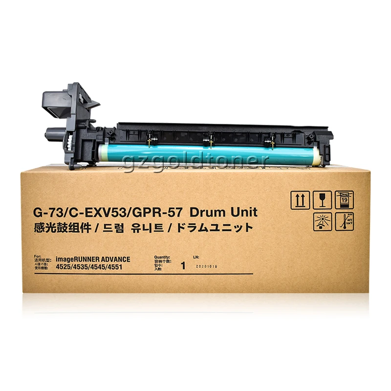 Factory Wholesale NPG73 Drum Cartridge C-EXV53 Drum Unit for canon iR 4525  4535 4545 4551 Copier Machine Drum Kit