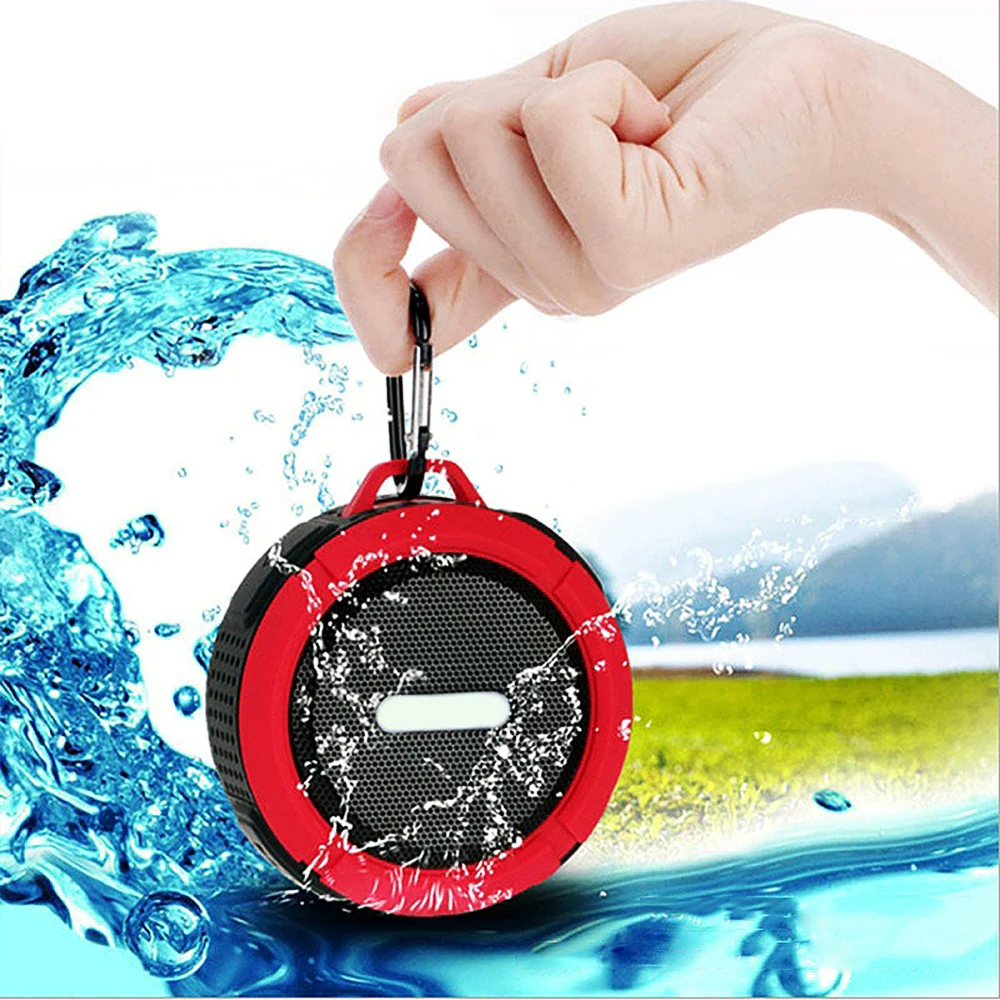 Bluetooth Speaker 3.0 Waterproof Portable Outdoor Wireless Mini Loudspeakers Speakers with Suction Cup for iphone Samsung C6 - ANKUX.COM