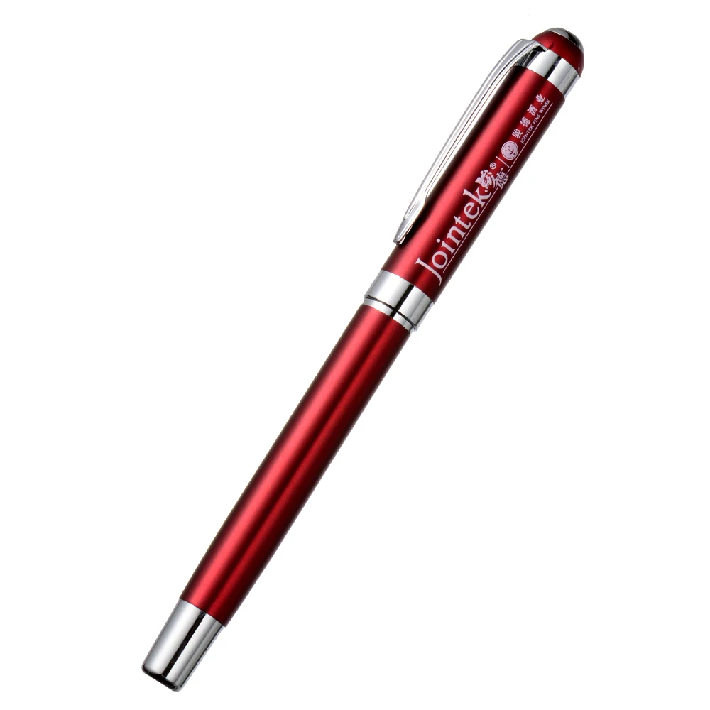 source promotional items with logo metal red roller pen on m.ali