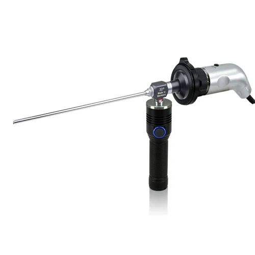 Endoscopy Portable Cold LED Light Source for Rigid Endoscope ENT 10 Watt with Storz Adapter