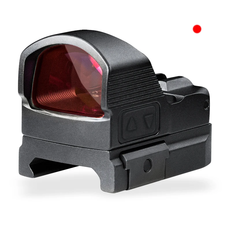 Svbony Red Dot vizier, reflexvizier met 20 mm/22 mm railmontage, 4 richtkruisen rode en groene stip en 5 helderheidsniveaus richtkijker, voor buitenactiviteiten