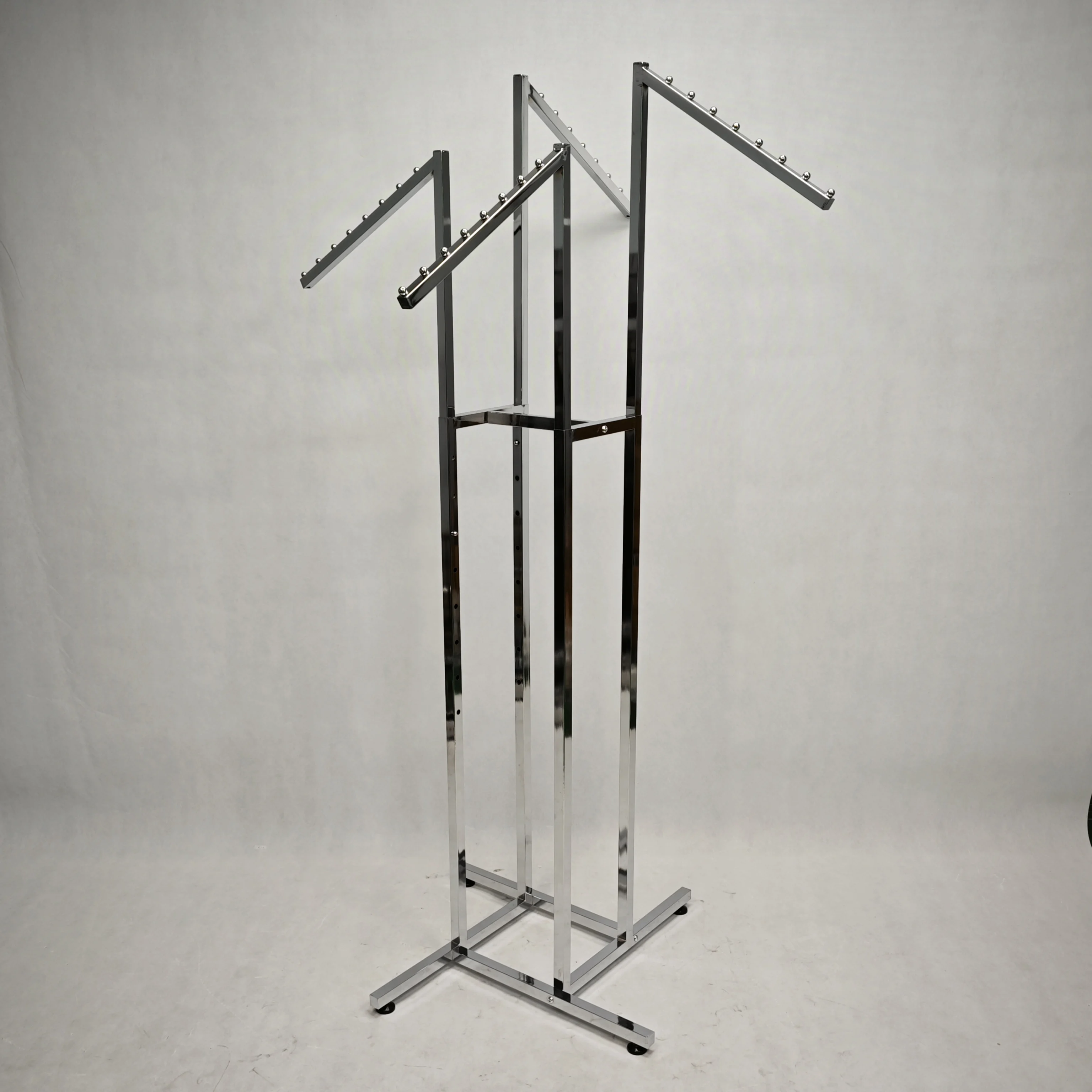 Shopfitting Rails Beautiful 4 Way Clothes Rail - Fashion Shopfitting Display