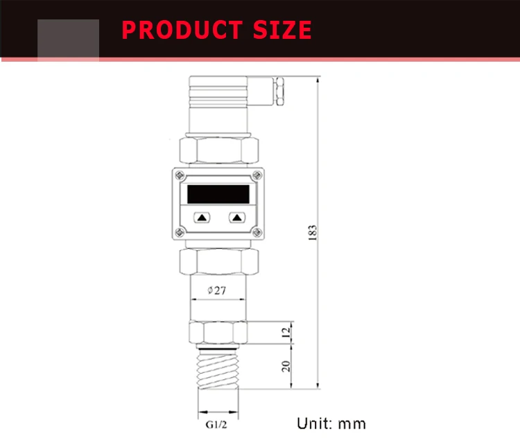 Holykell Industrial Digital Hydraulic Pressure Transmitter Price Buy