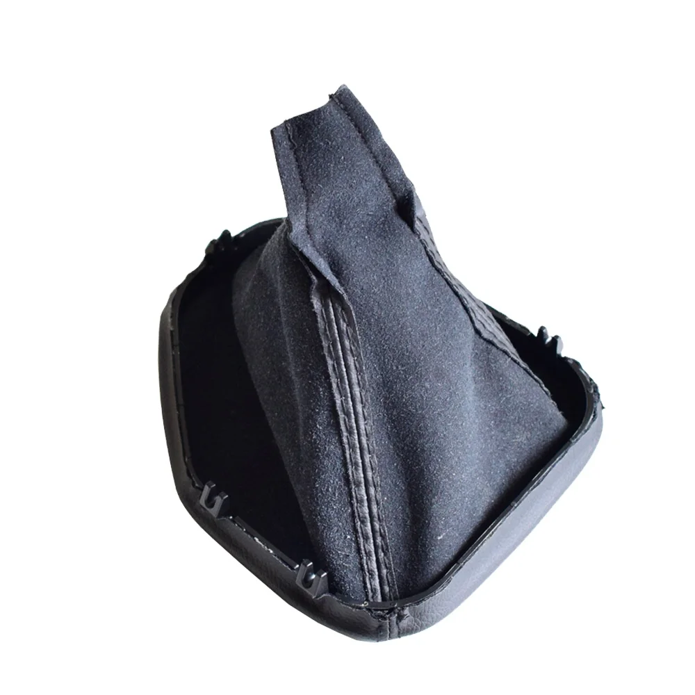 Manual Leather Car Shift Gear Knob Lever Gaitor Boot Cover Frame for ...