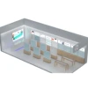Modern High End Decoration Cell Phone Shop Design Mobile Cell Phone Accessories Store
