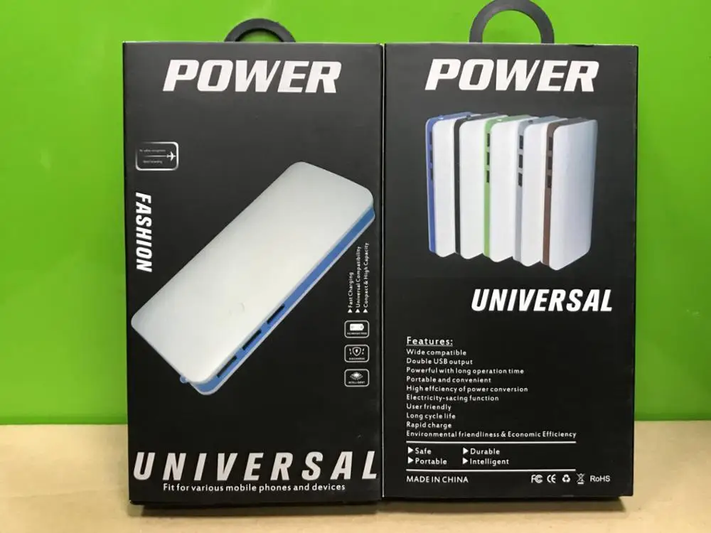 universal portable white led cellphone charger with factory