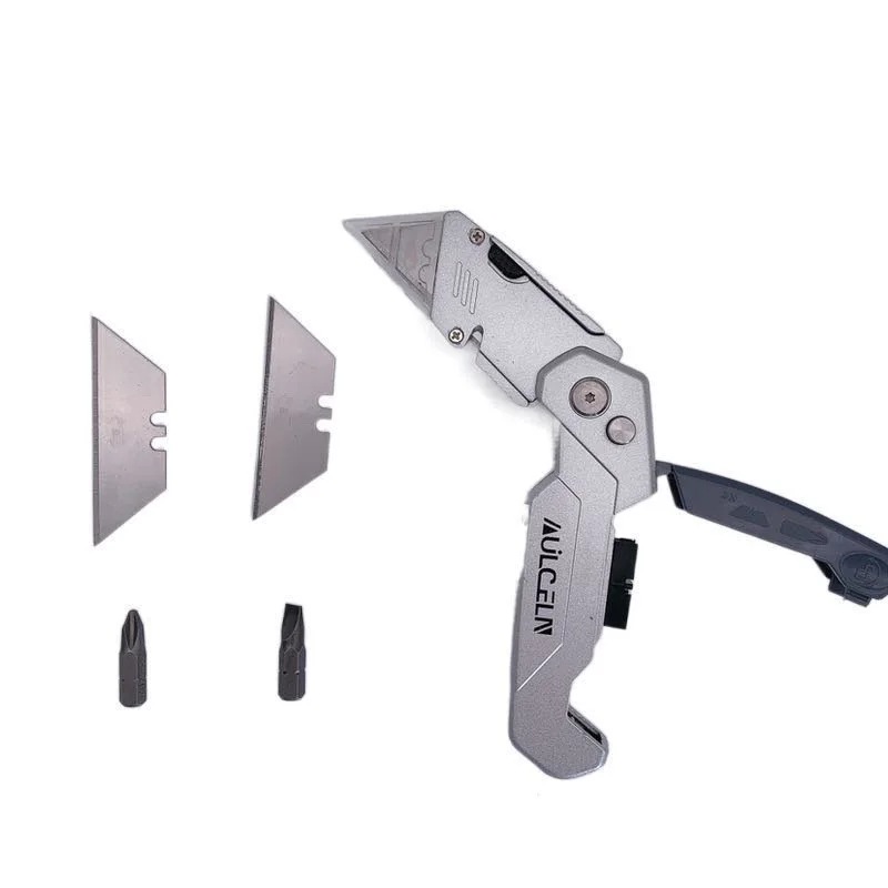 Heavy Duty Box Cutter For Boxes,Cartons And Cardboard With Safely Lock