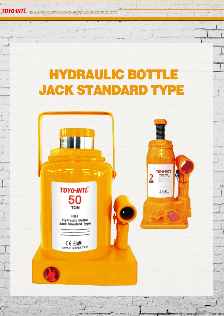 Toyointl Manual Hydraulic Cylinder 5ton 10ton 20t 50t Jack Cushioned