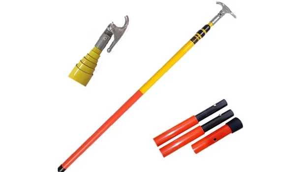 High Voltage Fiberglass Electric Telescopic Hotlink Stick Buy