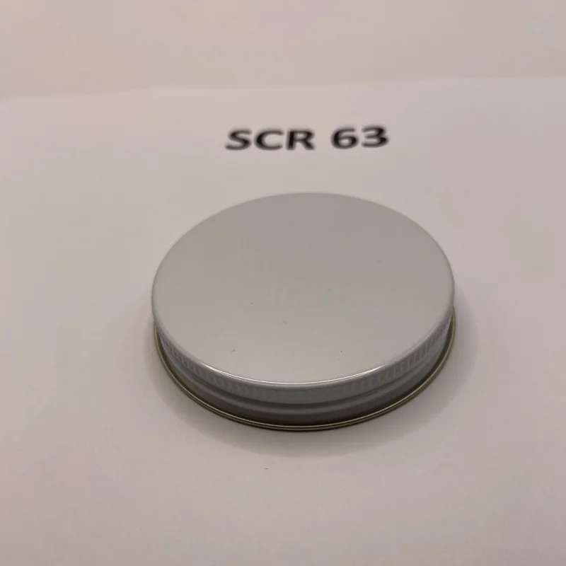 Scr 63 Tp 63/400 Continuous Thread Cap Tinplate Epe Liner Bscgs