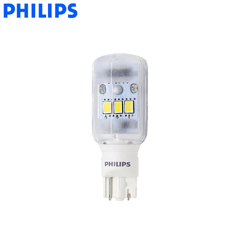 1pc/box PHILIPS  T16 LED 11067  6000K Cool Blue White Bulbs Led Auto Turn Signal Blubs With 2years Warranty