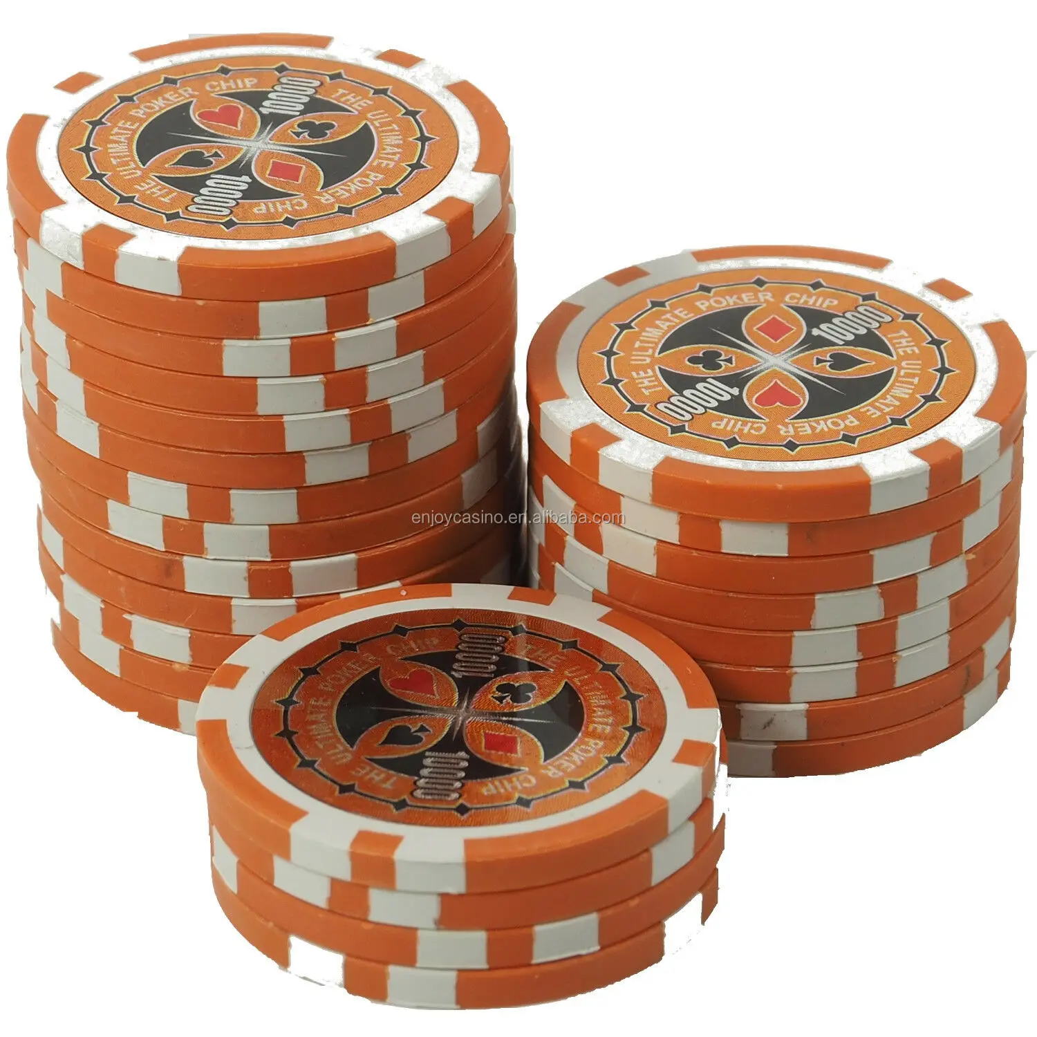 Poker Chips 13.5g Custom Metal Core Casino Ultimate 1 To 50000 Buy