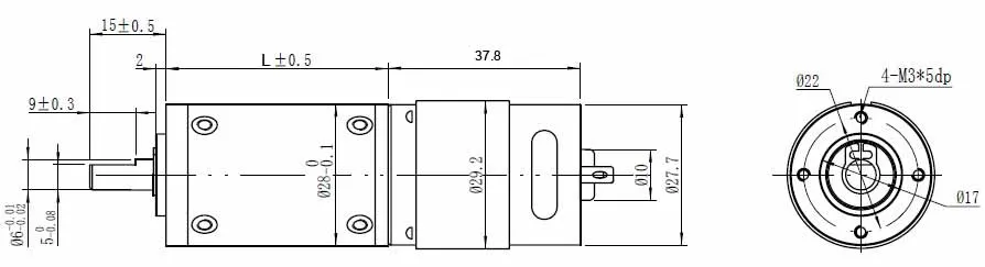 28mm 385 395 DC Planetary Gear Motor 12V 24V DC motor For Robot supplier