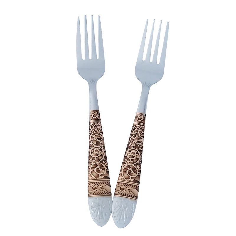 Party supplies tableware soup spoon metal tableware