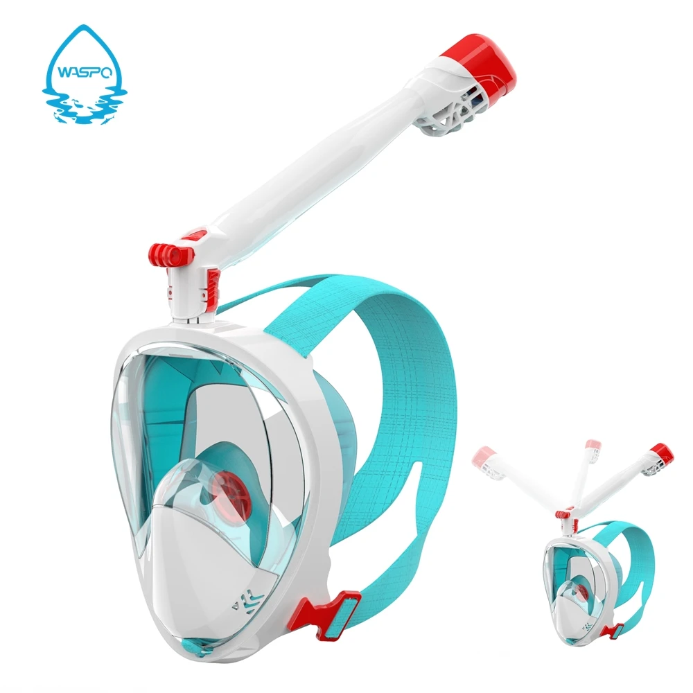 
Full Face Snorkeling Mask Free Breath Snorkel Mask Set 