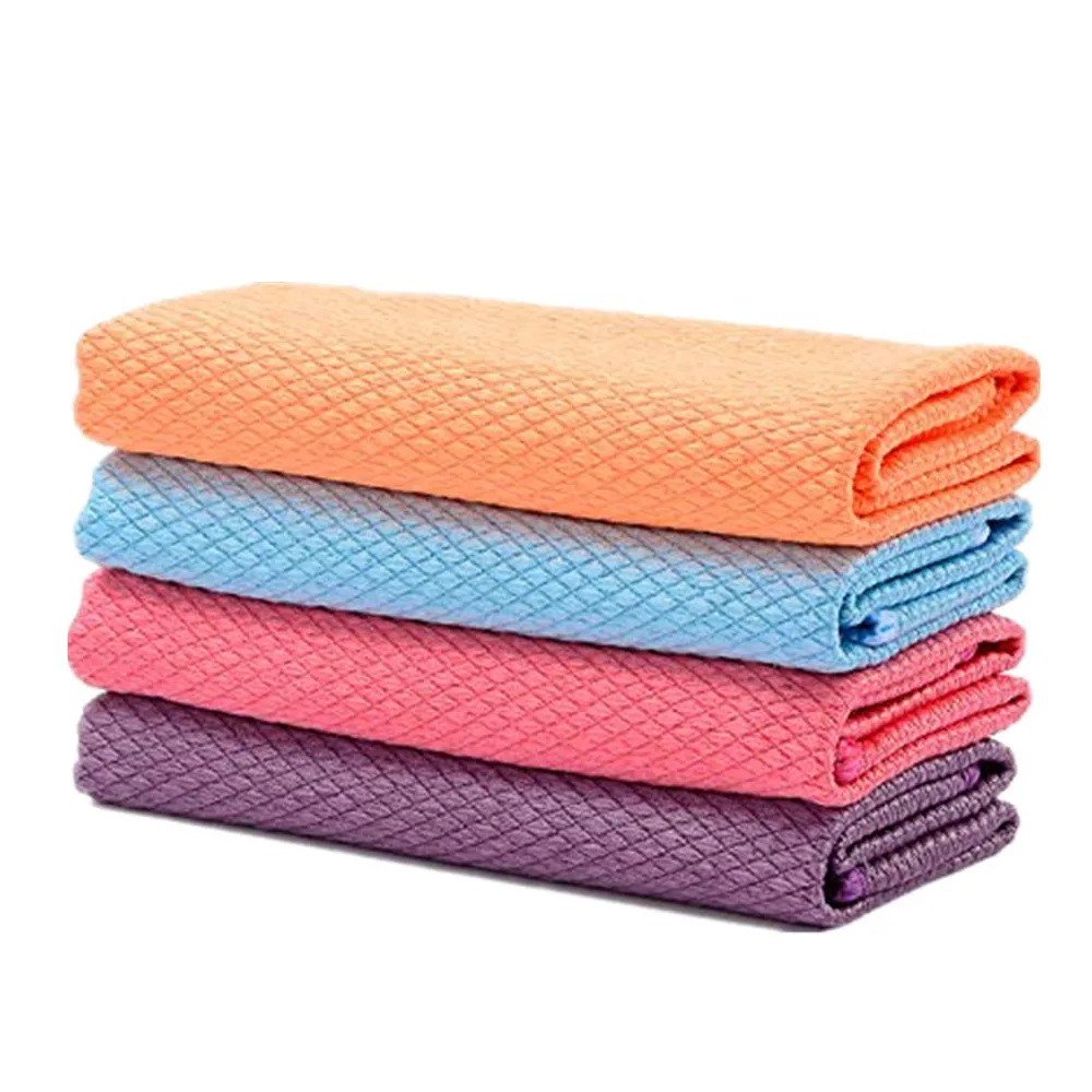 Fish scale household cleaning towel