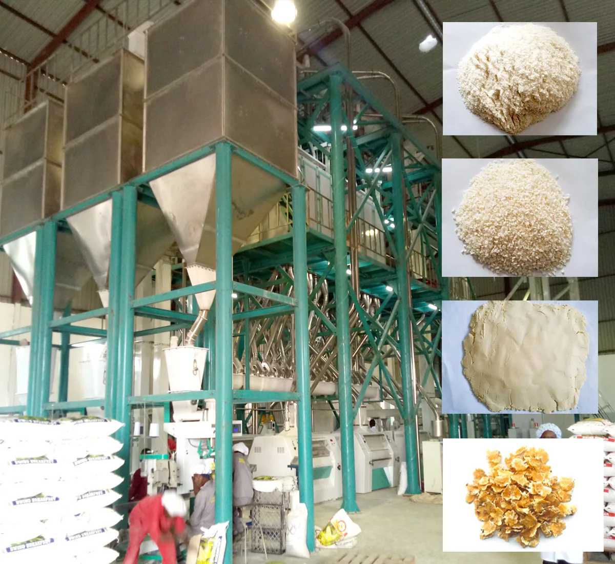 Zimbabwe South Africa Zambia Botswana Maize Mill With Factory Price Customized Design Maize