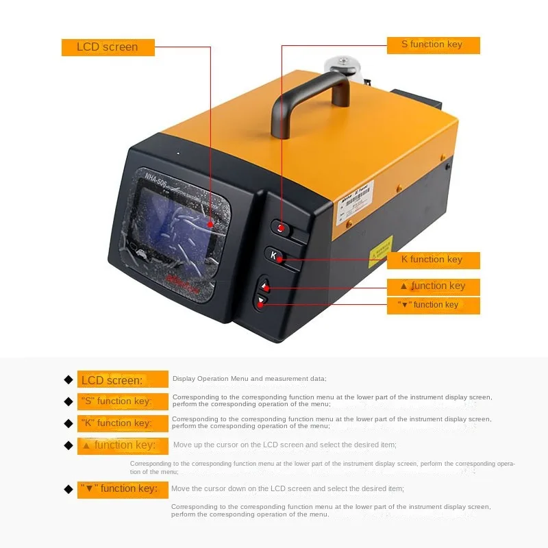 Automotive Exhaust Gas Analyzer - NHA-506 by NANHUA
