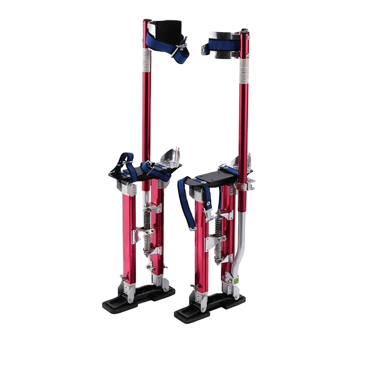Drywall Stilts Aluminum Tools Painting Painter 18-30" Taping Silver Adjustable 