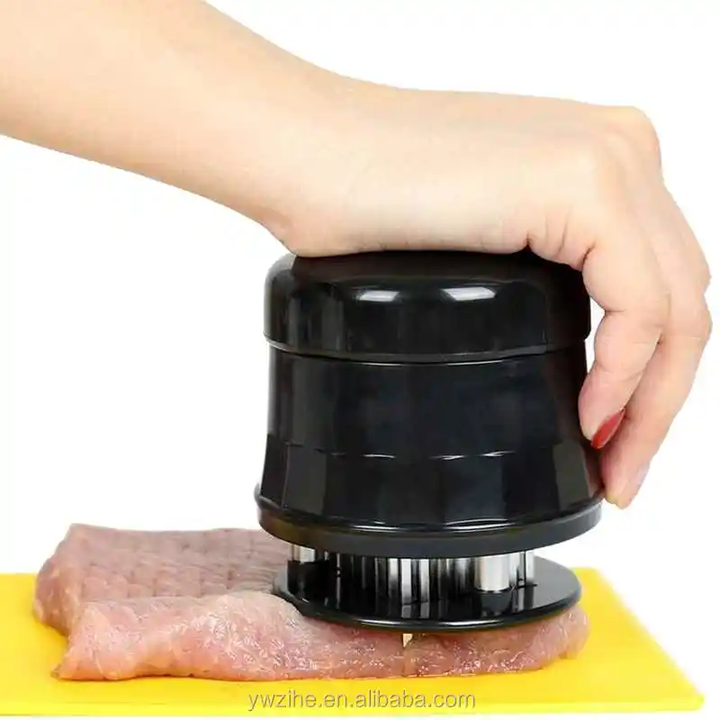 48-Stainless Steel Blade Meat Tenderizer Food Grade Plastic Meat & Poultry  Tools